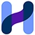 Hattch Businesses for Sale— Abstract logo with overlapping blue shapes and a purple curve in the center.